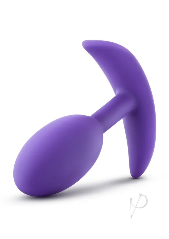 Luxe Wearable Vibra Slim Plug Silicone Butt Plug Medium Purple Luxe Anal Luxe Wearable Vibra Slim Plug Silicone Butt Plug Medium Purple Luxe Anal