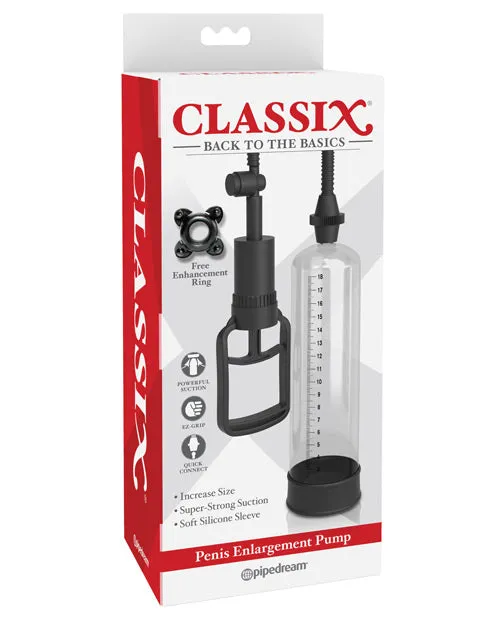 Male Sex Toys Classix Penis Enlargement Pump Clear Classix