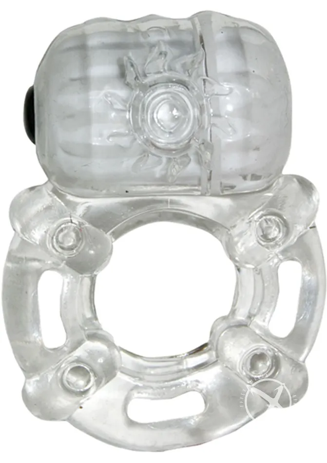 Male Sex Toys Macho The MachO Crystal Collection Pulsating Erection Keeper Vibrating Cock Ring Clear Male Sex Toys Macho The MachO Crystal Collection Pulsating Erection Keeper Vibrating Cock Ring Clear
