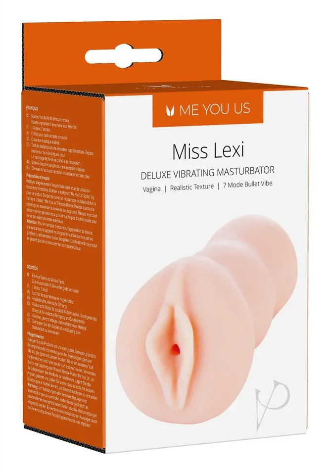 Male Sex Toys Me You Us ME YOU US Miss Lexi Deluxe Vibrating Realistic Masturbator Pussy Vanilla Male Sex Toys Me You Us ME YOU US Miss Lexi Deluxe Vibrating Realistic Masturbator Pussy Vanilla