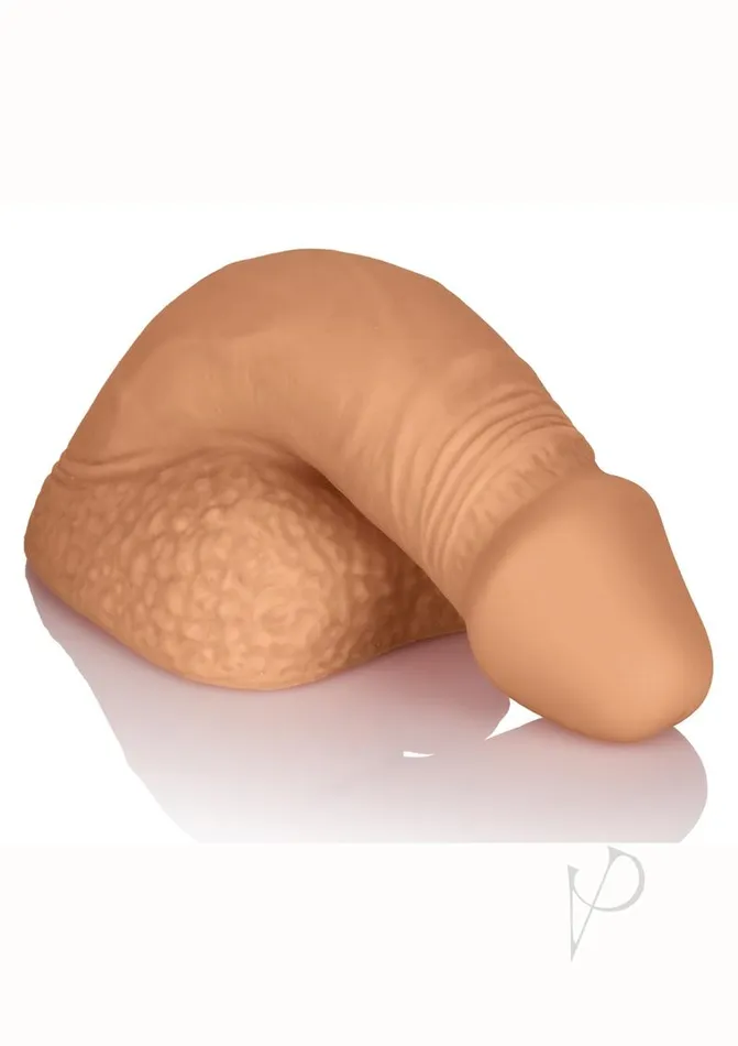 Male Sex Toys Packer Gear Silicone Packing Penis 5in Caramel Packer Gear
