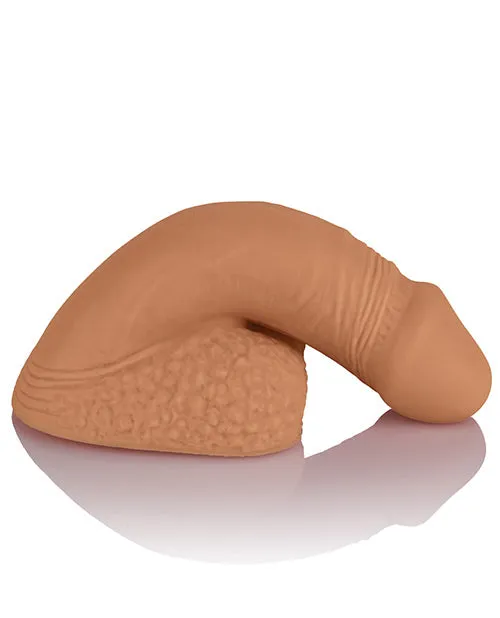 Male Sex Toys Packer Gear Silicone Packing Penis 5in Caramel Packer Gear