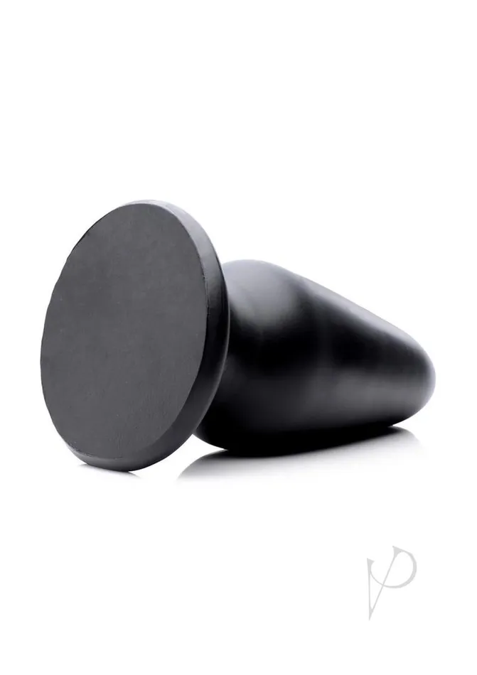 Master Cock Anal Master Cock Gigantor XXXL Tapered 125in Butt Plug Black