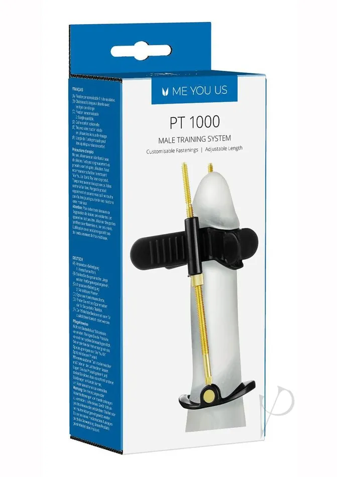 ME YOU US PT 1000 Male Training System BlackGold Me You Us Anal