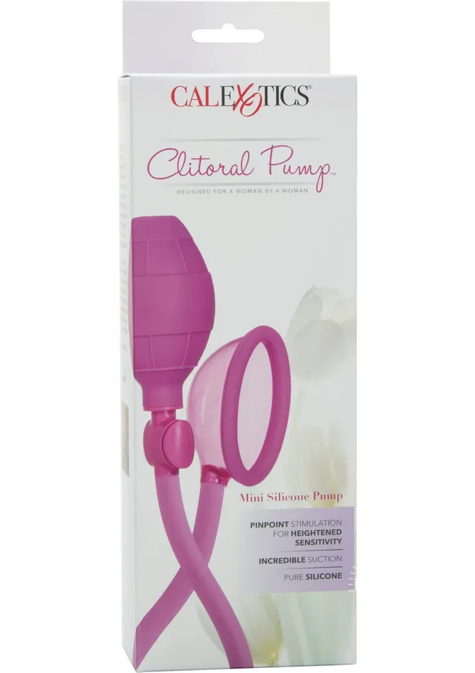 Mini Silicone Clitoral Pump Pink Intimate Pumps Female Sex Toys