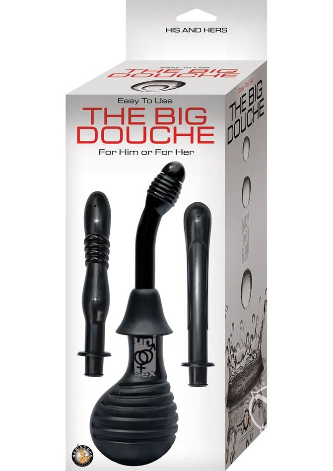 Nasstoys Anal The Big Douche For Him Or For Her Kit Black