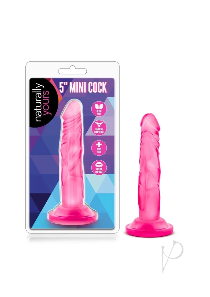 Naturally Yours Dildos Naturally Yours Mini Dildo 575in Pink