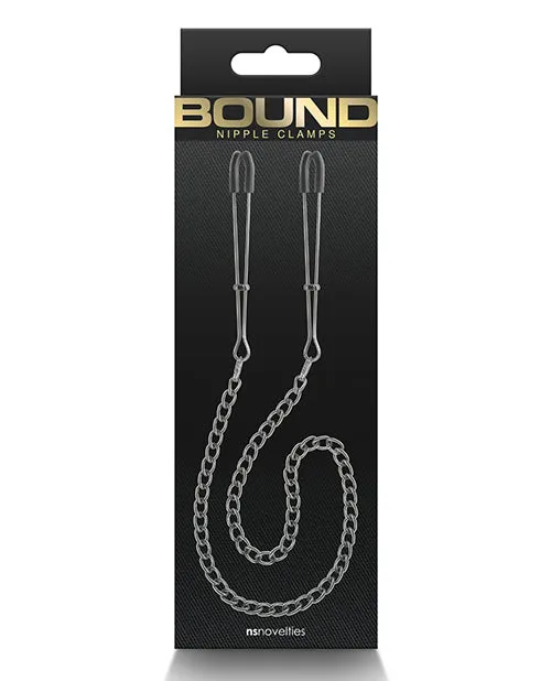 Nipple Clitoral Toys Bound Nipple Clamps DC3 Gunmetal Gray Bound Nipple Clitoral Toys Bound Nipple Clamps DC3 Gunmetal Gray Bound