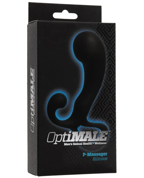 Opti Male Anal OptiMALE PMassager Silicone Prostate Massager Black Opti Male Anal OptiMALE PMassager Silicone Prostate Massager Black