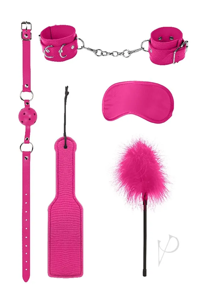 Ouch Ouch Kits Introductory Bondage Kit 4 5 piece kit Pink Couples Ouch Ouch Kits Introductory Bondage Kit 4 5 piece kit Pink Couples
