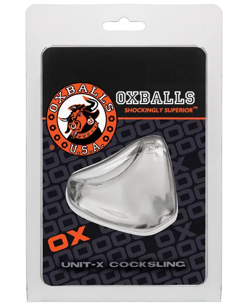 Oxballs Atomic Jock UnitX Cock Sling Clear Oxballs Dildos