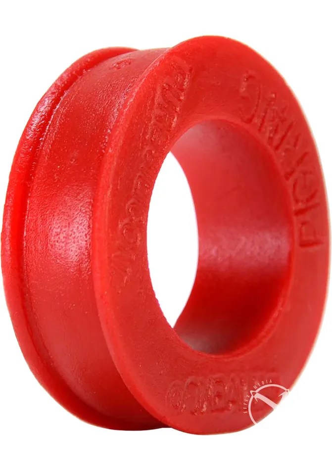 Oxballs Male Sex Toys Oxballs Pig Ring Silicone Cock Ring Red