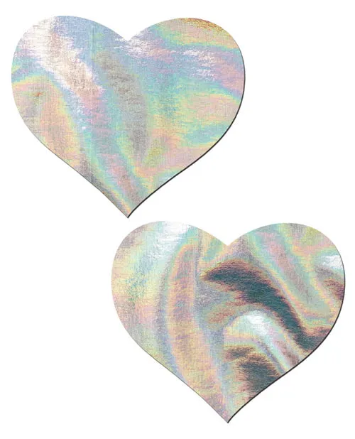 Pastease Anal Pastease Premium Hologram Heart Silver OS