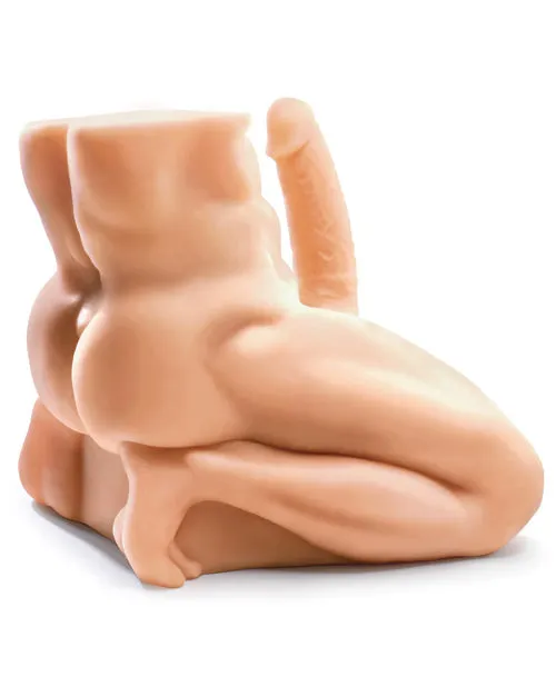 Pipedream Extreme Toyz Fuck Me Silly Man Masturbator Cock and Butt Vanilla Fuck Me Silly Male Sex Toys