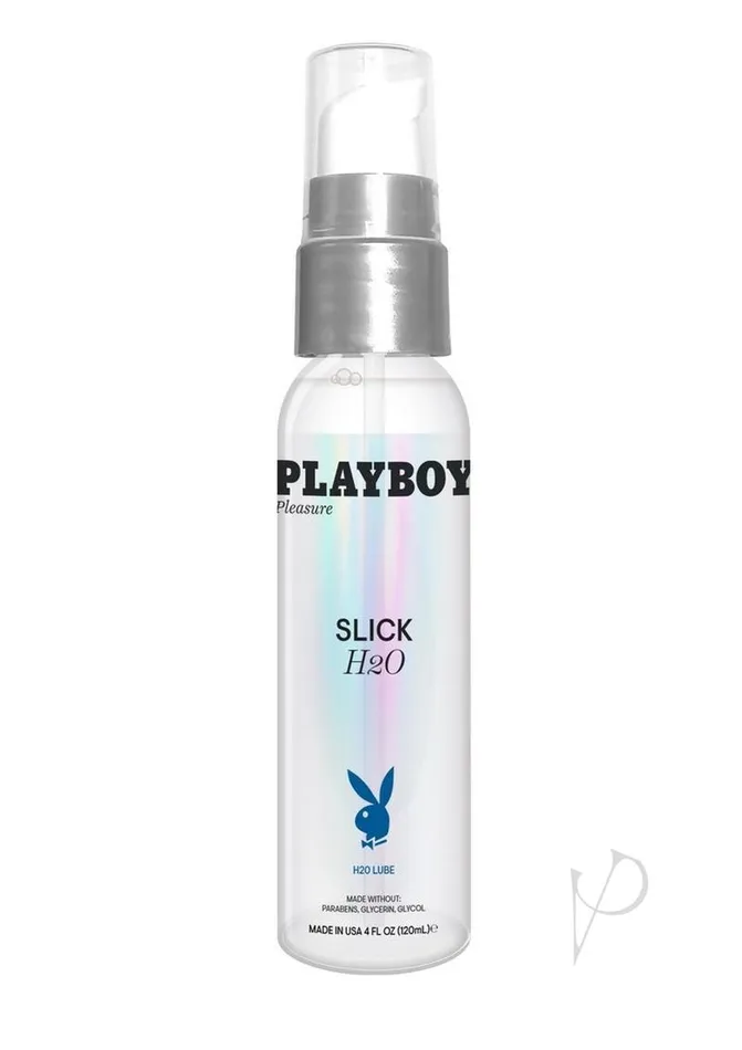 Playboy Slick H2O Water Based Lubricant 4oz Playboy Lubricants