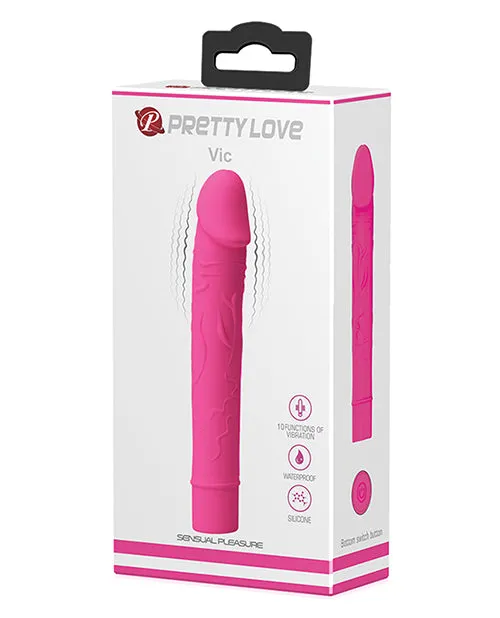 Pretty Love Vibrators Pretty Love Vic 10 Function Fuchsia