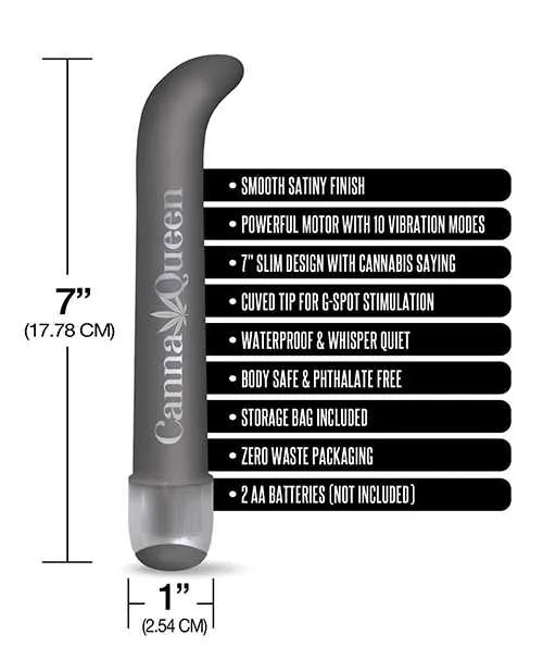 Prints Charming Buzzed 7 GSpot Vibe Canna Queen Black Vibrators Prints Charming Buzzed 7 GSpot Vibe Canna Queen Black Vibrators