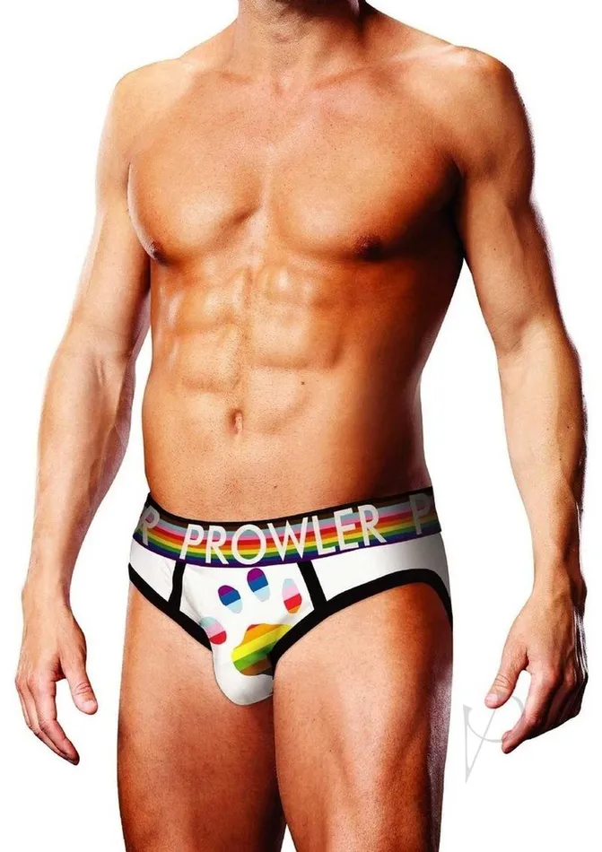 Prowler White Oversized Paw Brief XLarge WhiteRainbow Prowler Female Sex Toys Prowler White Oversized Paw Brief XLarge WhiteRainbow Prowler Female Sex Toys