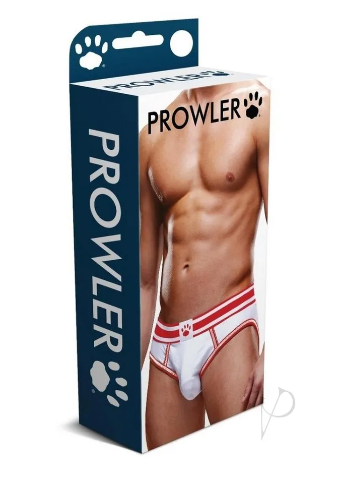 Prowler WhiteRed Open Brief Medium Prowler Anal