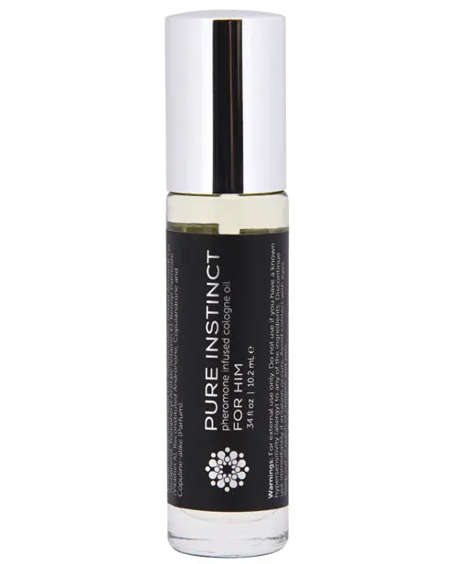 Pure Instinct Pheromone Cologne Oil For Him Roll On 35oz Pure Instinct Female Sex Toys