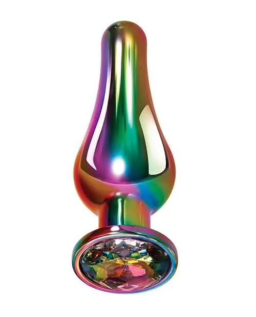 Rainbow Metal Anal Plug Set 3 piece Evolved Anal