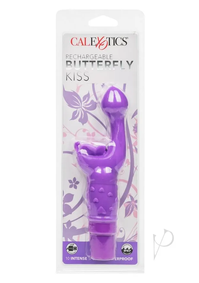Rechargeable Butterfly Kiss GSpot Rabbit Vibrator Purple Butterfly Kiss Vibrators Rechargeable Butterfly Kiss GSpot Rabbit Vibrator Purple Butterfly Kiss Vibrators