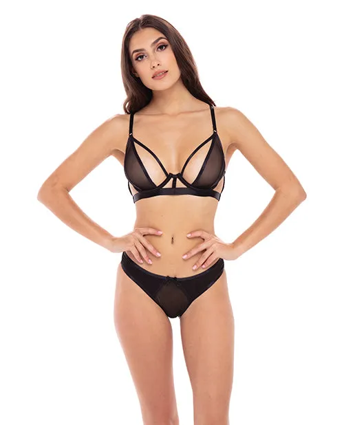 Rene Rofe Female Sex Toys Rene Rofe New in Town Bra Panty Black ML Rene Rofe Female Sex Toys Rene Rofe New in Town Bra Panty Black ML