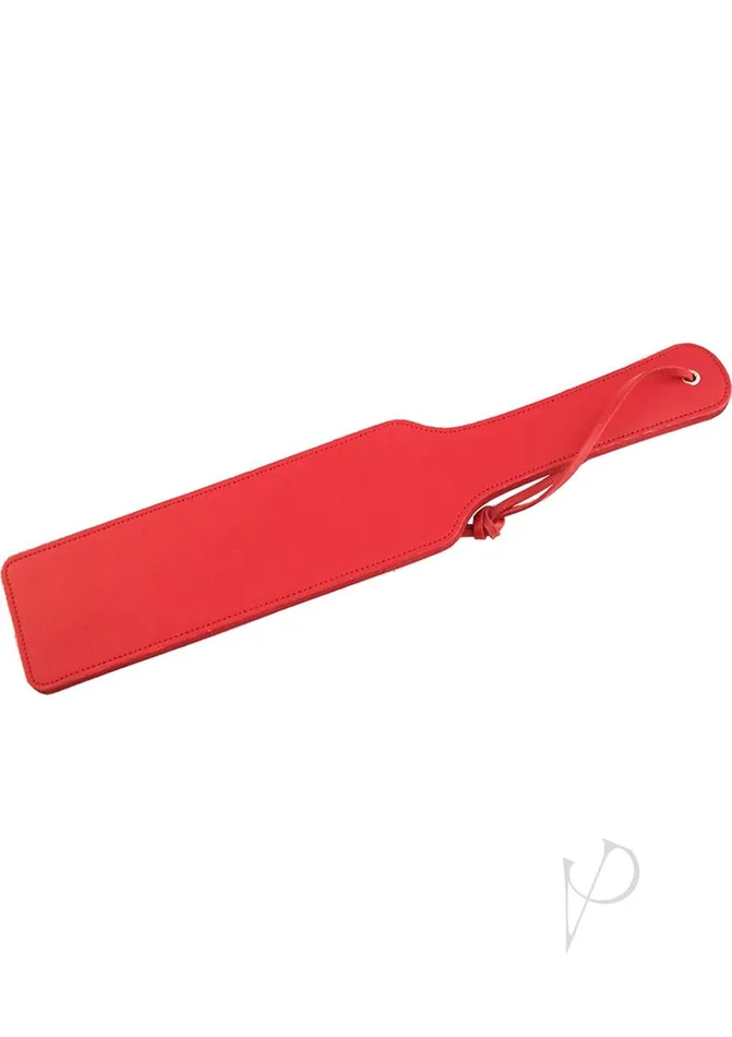Restraints Rouge Rouge Long Leather Paddle Red