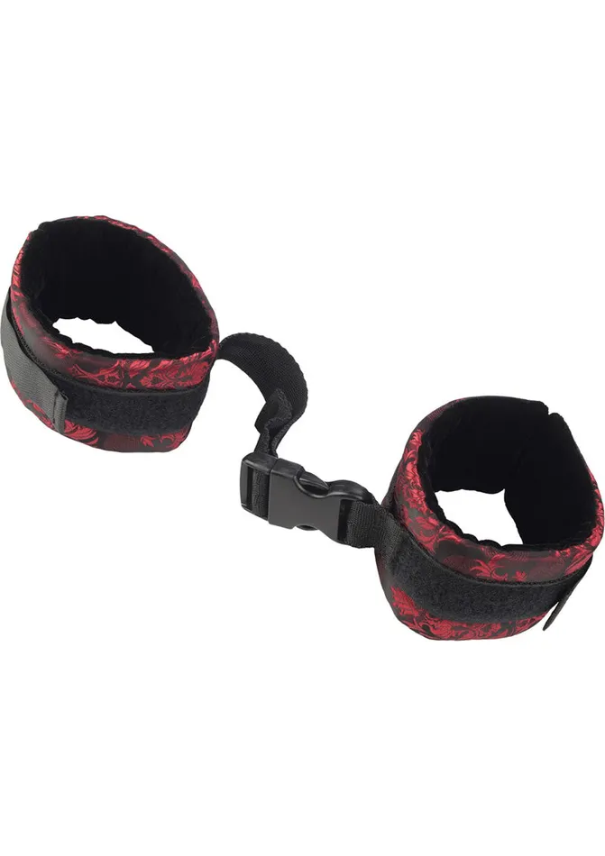 Restraints Scandal Scandal Control Cuffs RedBlack