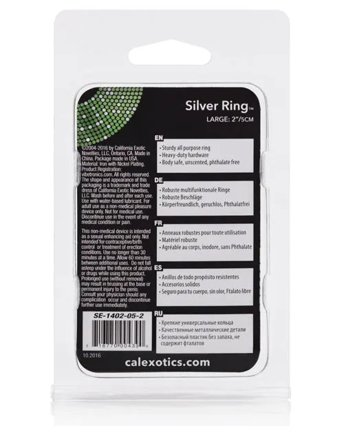 Rings Male Sex Toys Silver Cock Ring Large Silver Rings Male Sex Toys Silver Cock Ring Large Silver