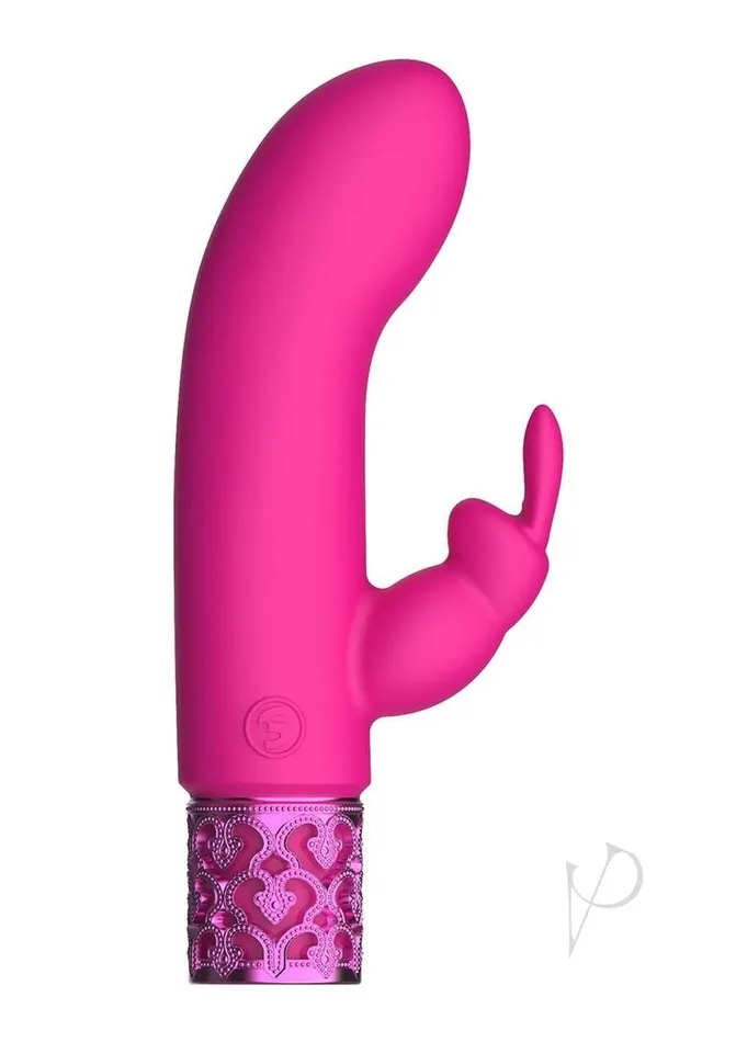 Royal Gems Royal Gems Dazzling Silicone Rechargeable Bullet Pink Female Sex Toys Royal Gems Royal Gems Dazzling Silicone Rechargeable Bullet Pink Female Sex Toys