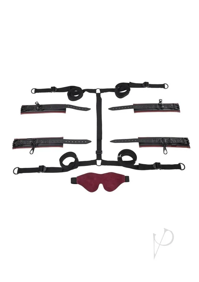 Saffron Under the Bed Restraint System BlackRed Sportsheets Anal Saffron Under the Bed Restraint System BlackRed Sportsheets Anal