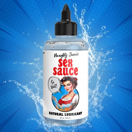 Sexual Health Wellbeing XR Brand Naughty Janes Sex Sauce Natural Lubricant