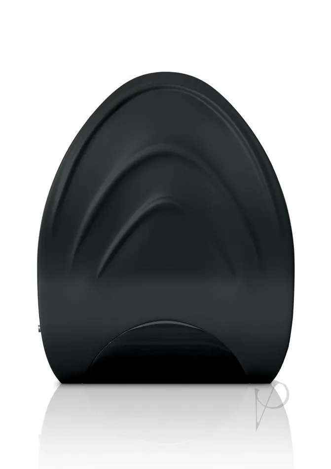 Sir Richards Sir Richards Control Vibrating Silicone Edger Trainer Masturbator Rechargeable Black Male Sex Toys