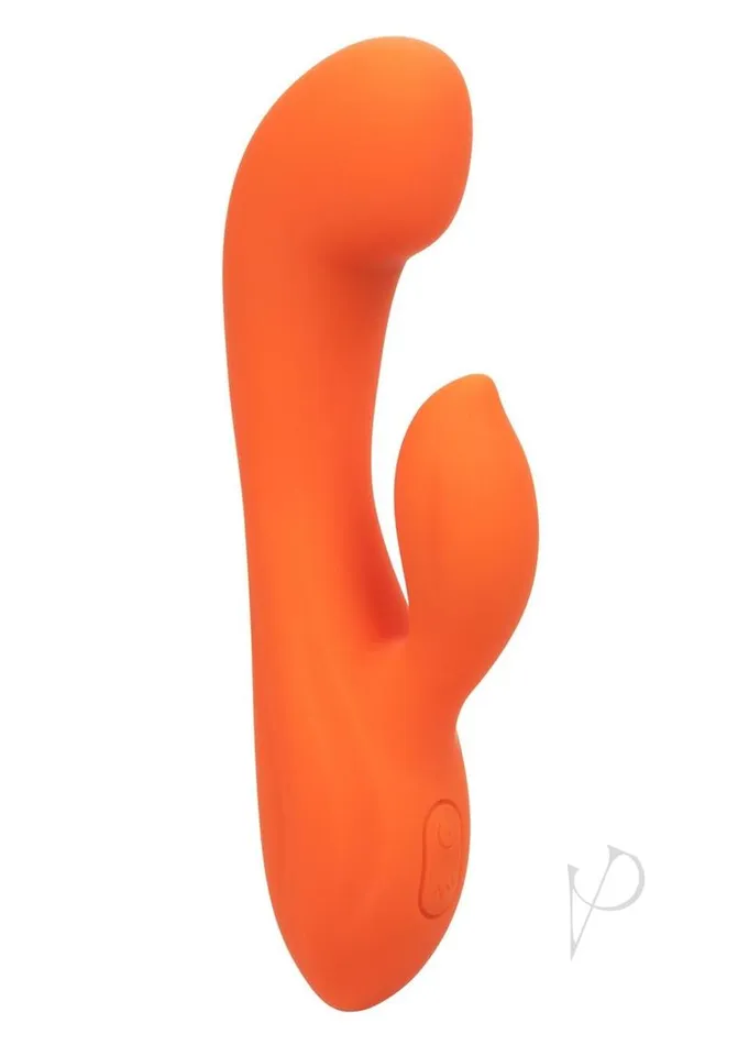 Stella Female Sex Toys Stella Liquid Silicone Dual G Massager Rabbit Vibrator Orange