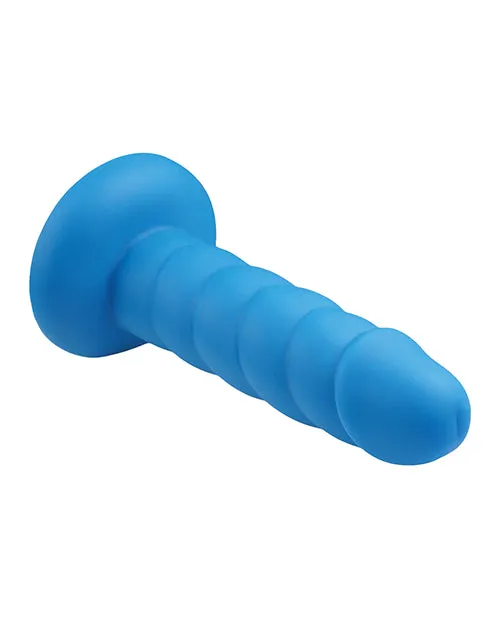 Suga Daddy Silicone Dildo 55in Blue Rock Candy Toys Dildos