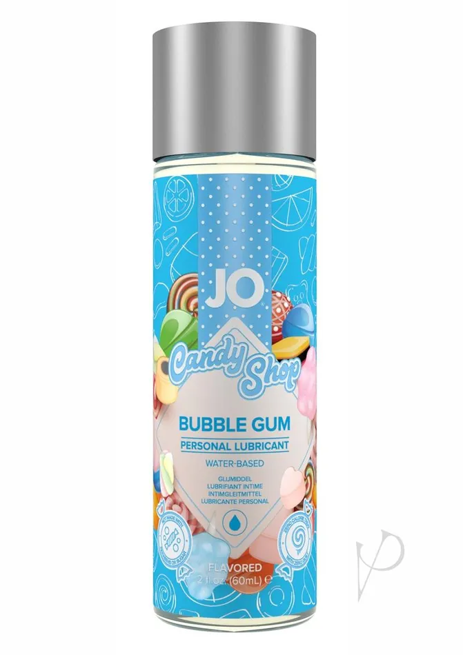 System Jo JO H2O Candy Shop Water Based Flavored Lubricant Bubble Gum 2oz Lubricants System Jo JO H2O Candy Shop Water Based Flavored Lubricant Bubble Gum 2oz Lubricants