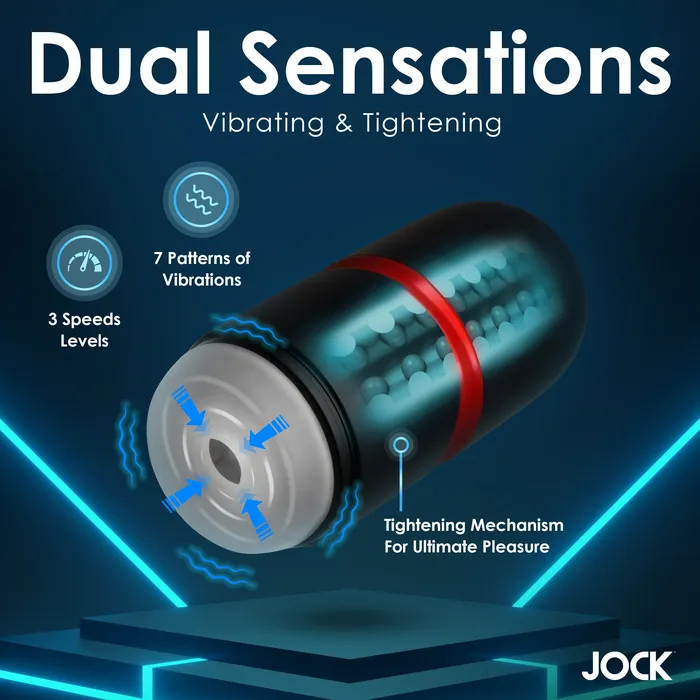 Tightening Vibrating Masturbator Curve Toys Male Sex Toys