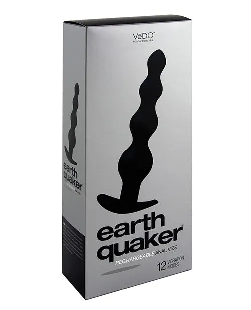 Vedo Anal VeDO Earth Quaker Anal Vibe Just Black