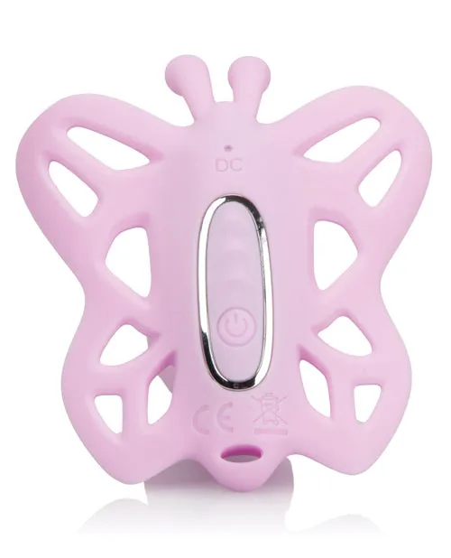 Venus Butterfly Venus G Silicone Rechargeable StrapOn with Remote Control Pink Venus Butterfly Female Sex Toys