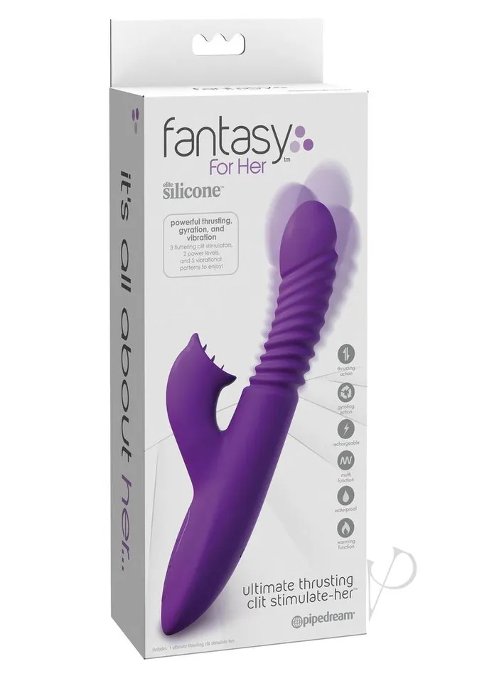 Vibrators Fantasy For Her Ultimate Thrusting Clit Stimulate Her Rabbit Vibrator Purple Fantasy For Her Vibrators Fantasy For Her Ultimate Thrusting Clit Stimulate Her Rabbit Vibrator Purple Fantasy For Her