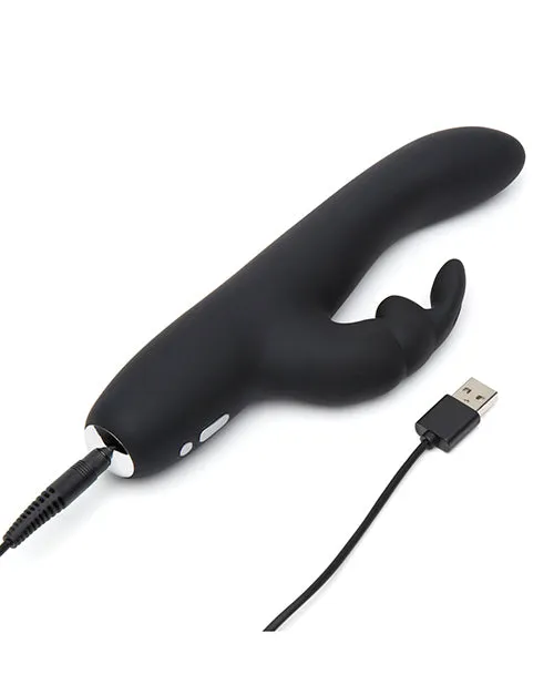 Vibrators Fifty Shades Of Grey Fifty Shades of Grey Greedy Girl Rechargeable Slimline Rabbit Vibrator Black Vibrators Fifty Shades Of Grey Fifty Shades of Grey Greedy Girl Rechargeable Slimline Rabbit Vibrator Black