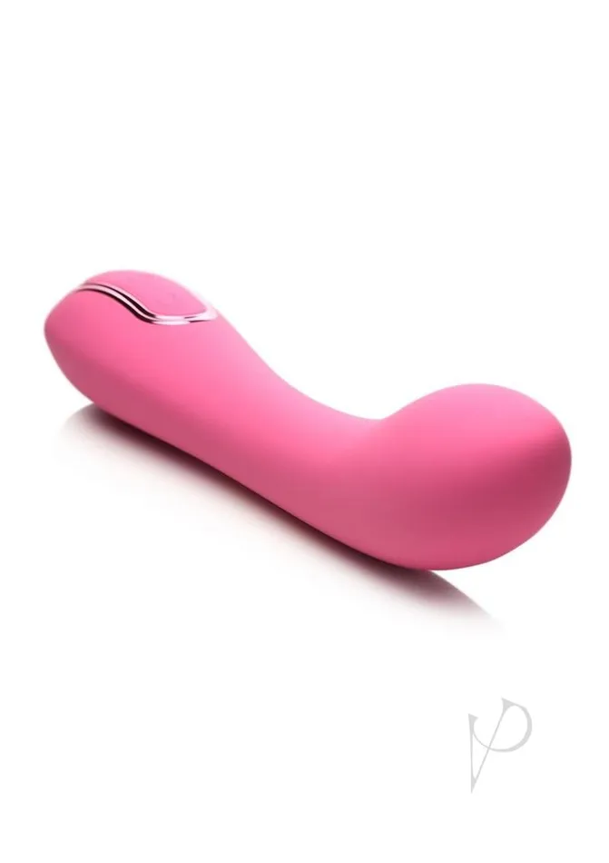 Vibrators Inmi Inmi ExtremeG Inflating GSpot Rechargeable Silicone Vibrator Pink