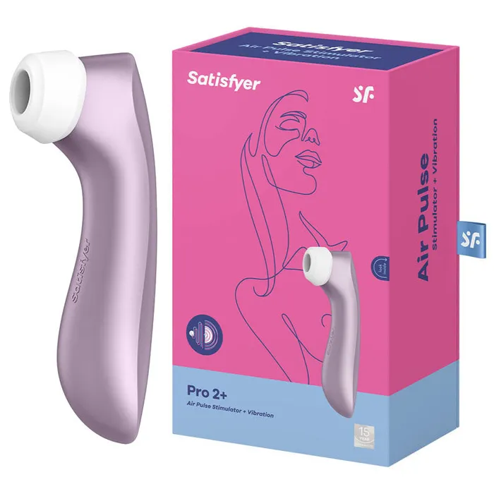 Vibrators Satisfyer Satisfyer Pro 2 Plus 65 Inch Air Pulse Clitoral Stimulator Vibrators Satisfyer Satisfyer Pro 2 Plus 65 Inch Air Pulse Clitoral Stimulator