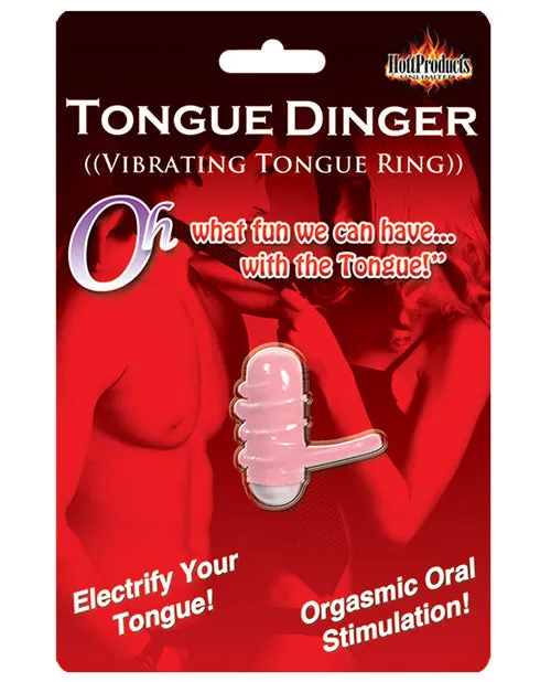 Vibrators Tongue Dinger Magenta Tongue Dinger