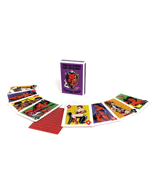 Vibrators Wood Rocket Wood Rocket Keep Em Honest Playing Cards