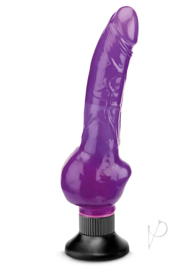 Wall Bangers Vibrating Dildo 9in Purple Pipedream Vibrators