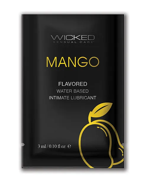 Wicked Sensual Care Wicked Sensual Care Water Based Lubricant 1 oz Mango Lubricants Wicked Sensual Care Wicked Sensual Care Water Based Lubricant 1 oz Mango Lubricants