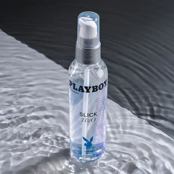 Wild Night Fantasies Lubricants Playboy Pleasure SLICK H2O Water Based Lubricant 120 ml
