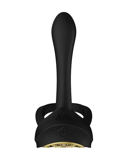 Zalo Anal ZALO Bayek Vibrating Couples Ring wRemote Obsidian Black Zalo Anal ZALO Bayek Vibrating Couples Ring wRemote Obsidian Black